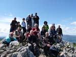 Grupo en la cima del Leungana (Ampliar en una nueva ventana)