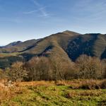 Vista panorámica de los Montes de Ordunte