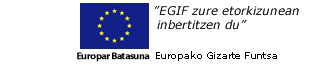 Europar Batasuna. EGIF zure etorkizunean inbertitzen du. Europako Gizarte Funtsa.