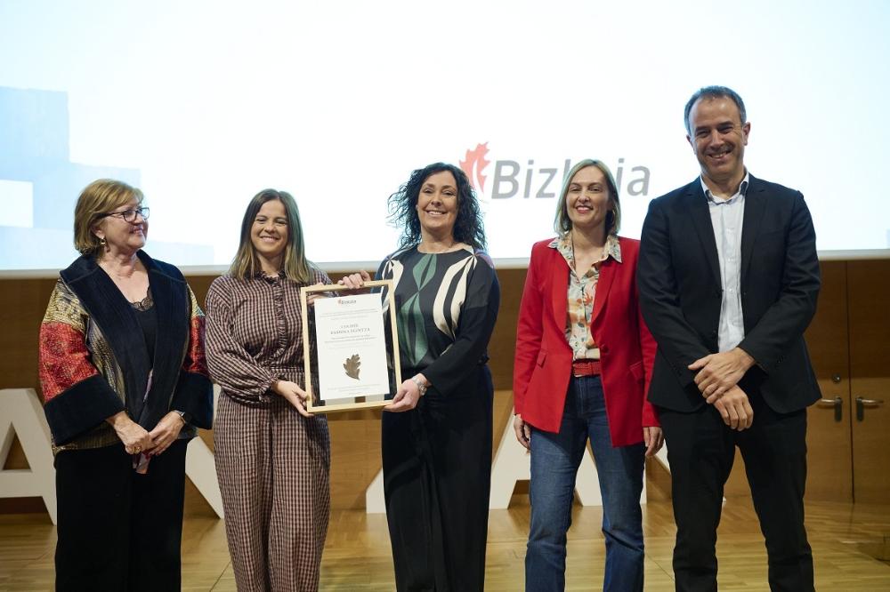 Colisée Barrika egoitzari aitortza