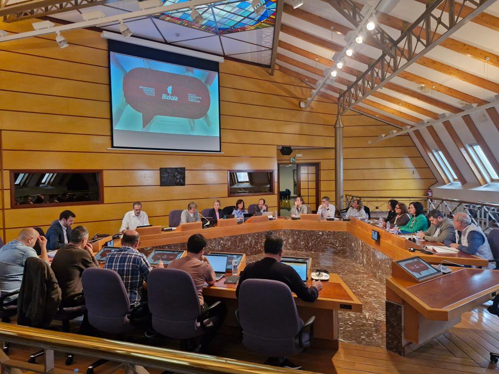 Ainara Basurko presenta los presupuestos de su departamento