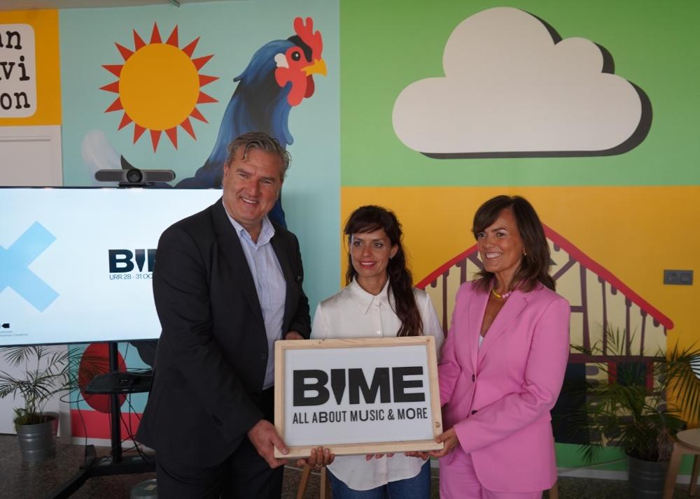 Javier Garcinuñok, Isabel Villanuevak eta Cristina Múgicak presentan BIME
