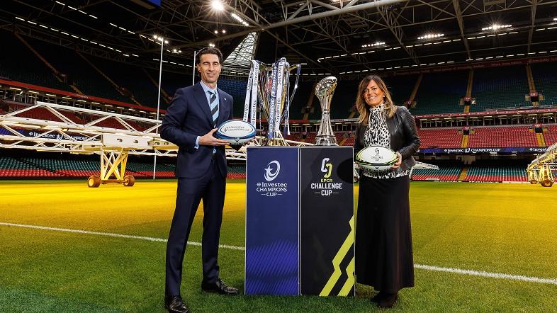 Xabier Ochandiano eta Cristina Múgica
Cardiffeko Principality Stadium