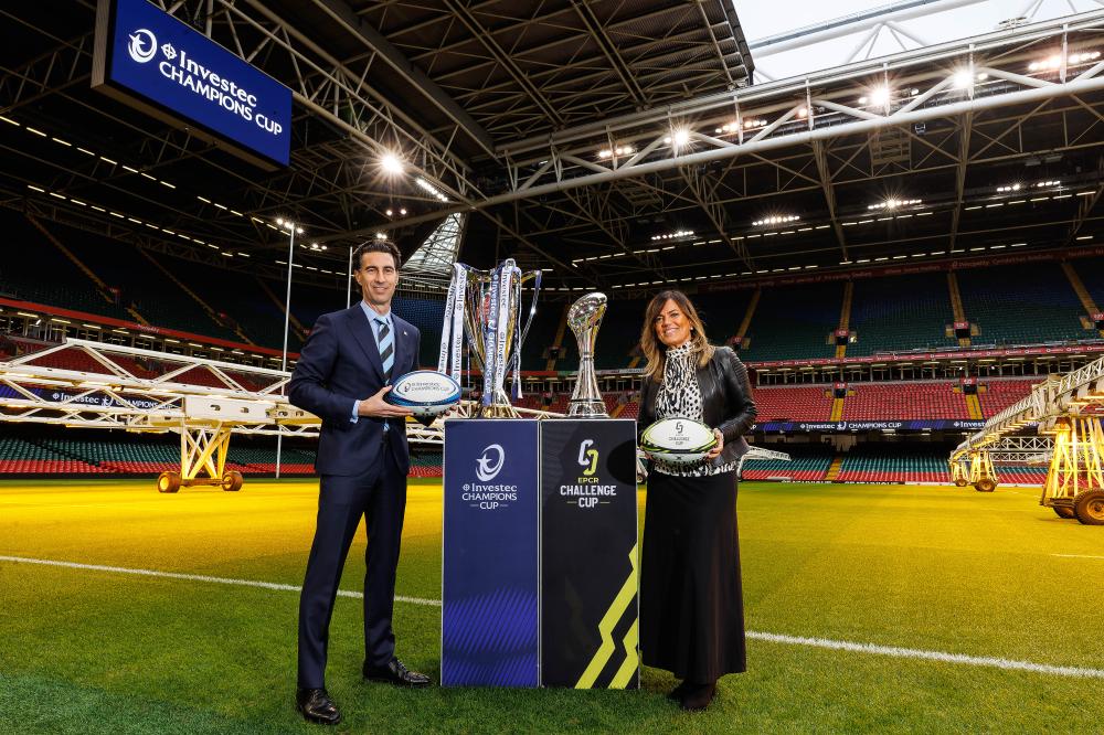 Xabier Ochandiano eta Cristina Múgica
Cardiffeko Principality Stadium