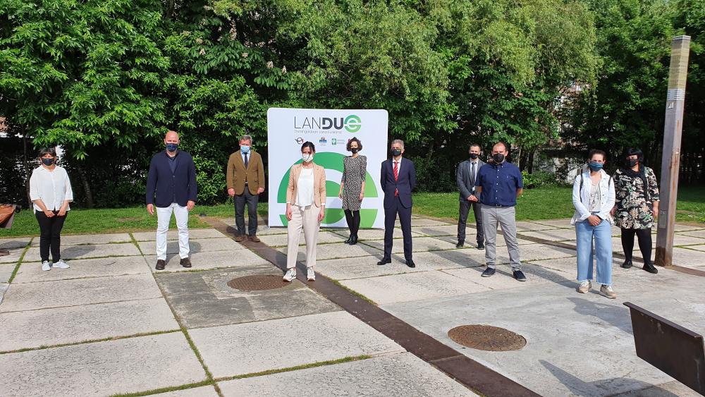 Presentación del proyecto LANDUE