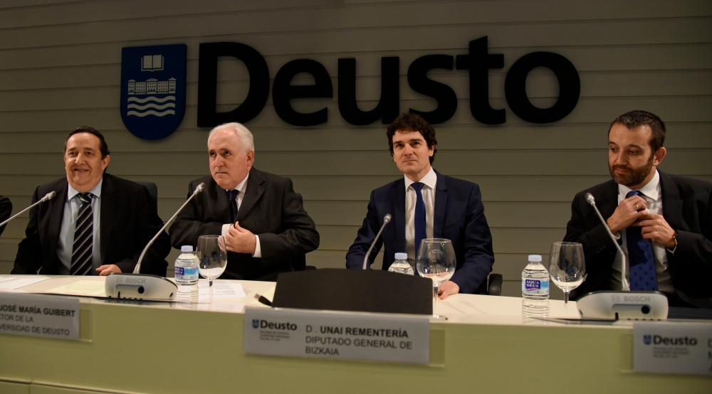 Unai Rementeria Deustuko Unibertsitatean