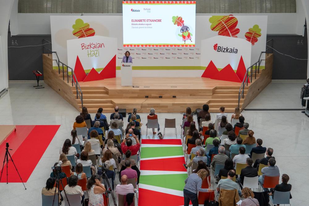 Bizkaian Hazi ha reunido las experiencias de niñas, niños y adolescentes que han participado en iniciativas forales.