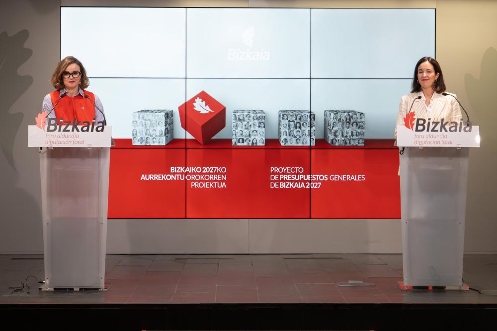 Bizkaiko Foru Aldundiak Bizkaiko 2027ko ekitaldiko Aurrekontu Orokorren Foru Arauaren proiektua onetsi du