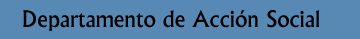 Departamento de Acci�n Social