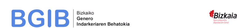 logotipo Observatorio Violencia de Género en Bizkaia