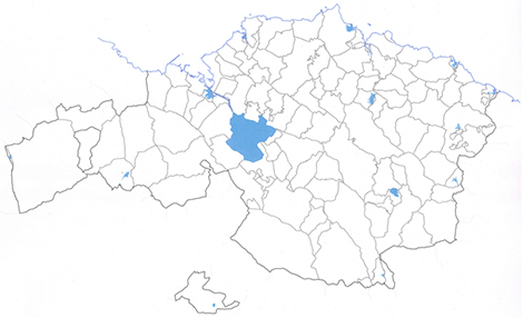 Aforatu gabeko lurraldeen mapa